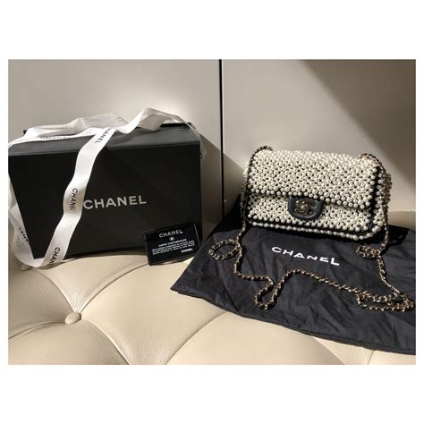 chanel limited edition pearl bag|Chanel bag limited edition 2020.